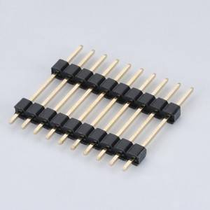 PIN HEADER PITCH2.0MM(.047″) SINGLE ROW STRAIGHT TYPE DUAL PLASTIC